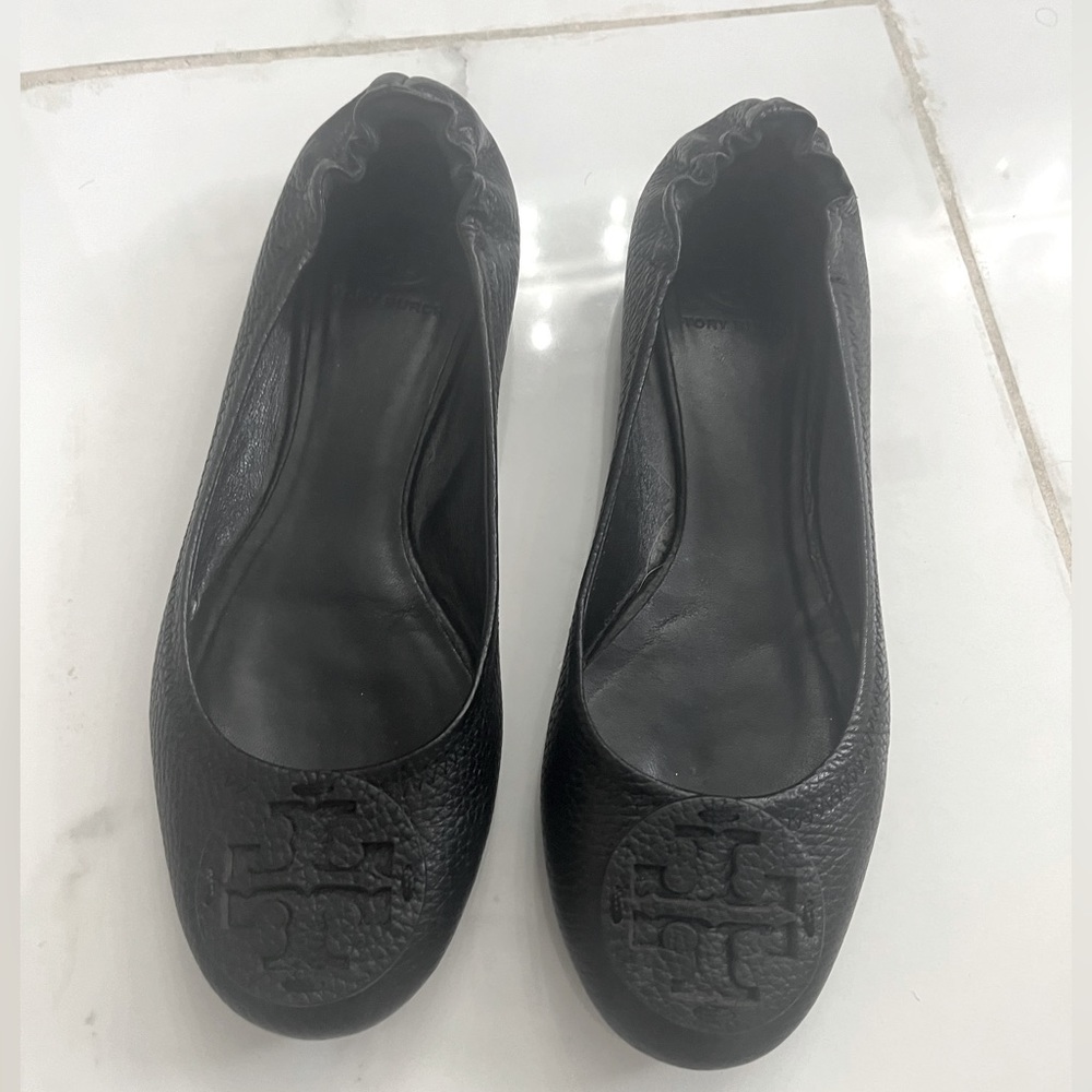 Tory Burch miller flats black